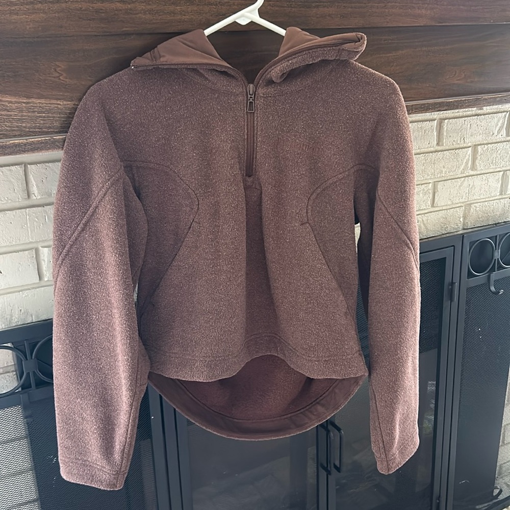 Looped Terry Fleece Half-Zip Lululemon Hoodie